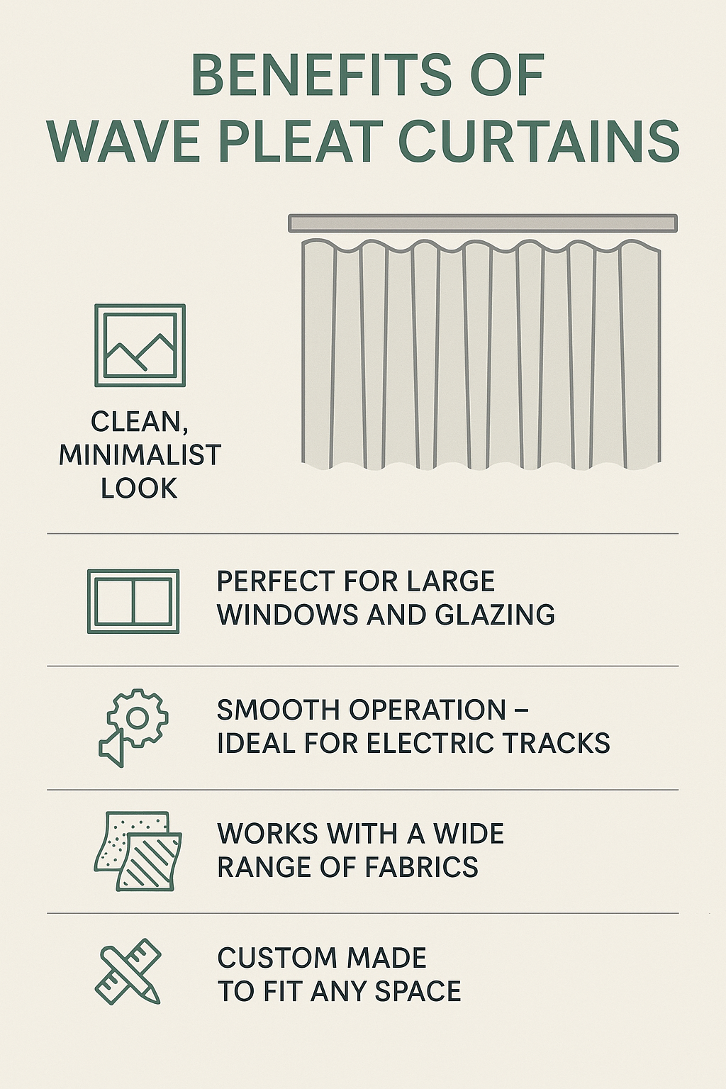 Why Wave Pleat Curtains Are the Perfect Modern Choice for Your Home