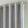 Goodwood Readymade Curtain Silver