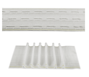 D18 76MM WOV/POCKET PENCILPLEAT 50MTS