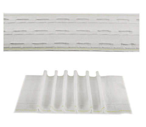 D18 76MM WOV/POCKET PENCILPLEAT 50MTS
