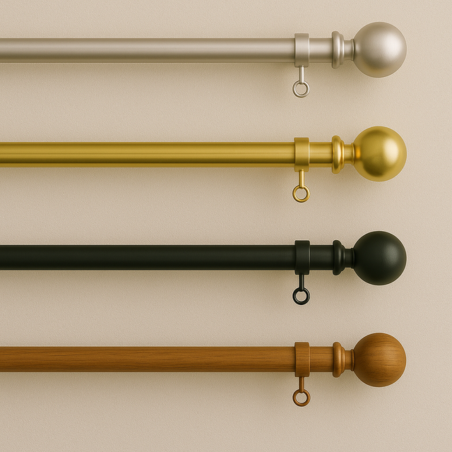 curtain poles